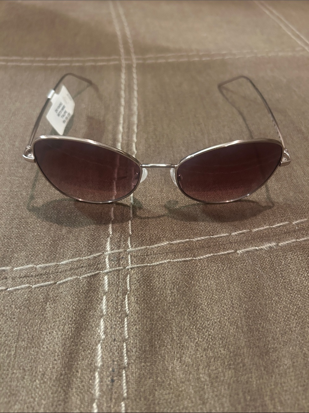 DKNY Taupe Cat Eye Sunglasses DK104SG with Brown Gradient Lenses 55-18-135